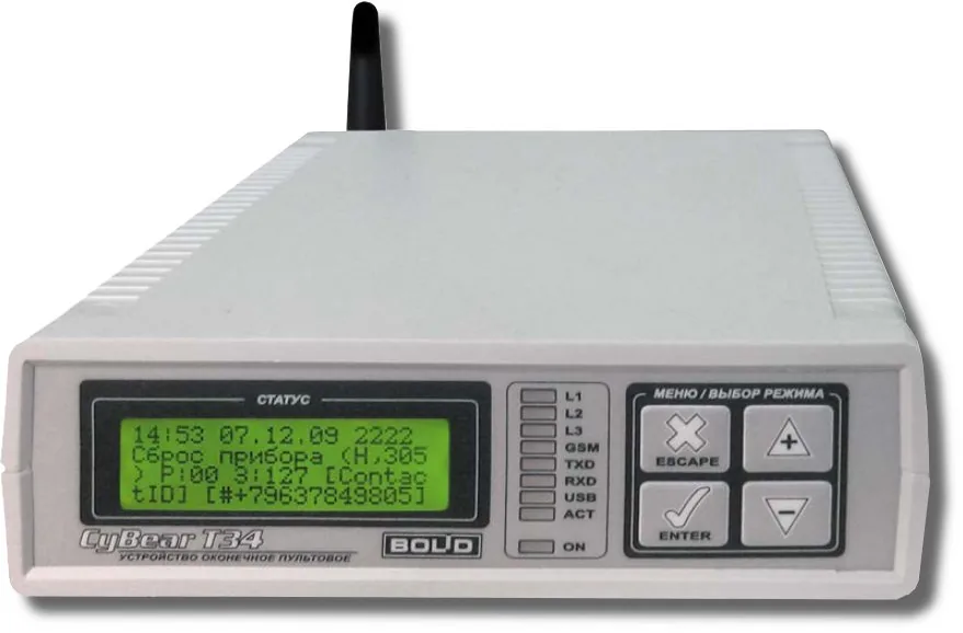 УОП-3 GSM ("Т-34"). Устройство оконечное пультовое