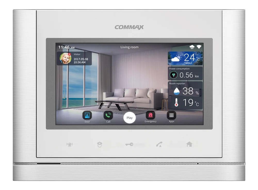 CIP-700MS. Монитор IP-домофона цветной