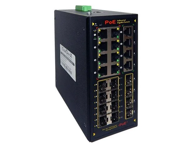CO-PF-8GP4G12SFP-P511. Коммутатор 8-портовый Gigabit Ethernet с PoE