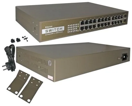 CO-SW24GFv2. Коммутатор 24-портовый Gigabit Ethernet