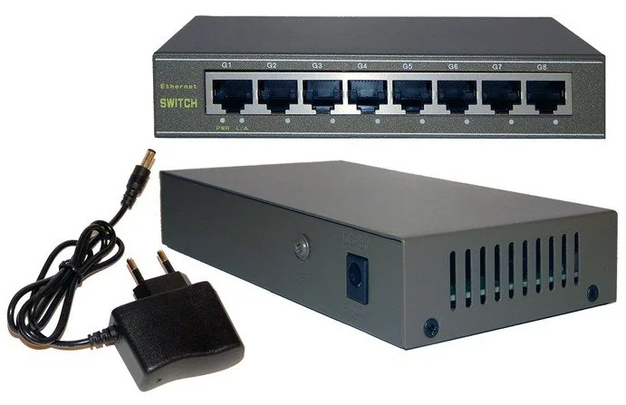 CO-SW8G. Коммутатор 8-портовый Gigabit Ethernet