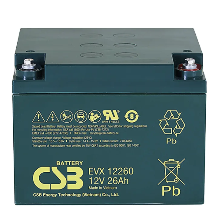 CSB EVX 12260. Аккумулятор герметичный свинцово-кислотный