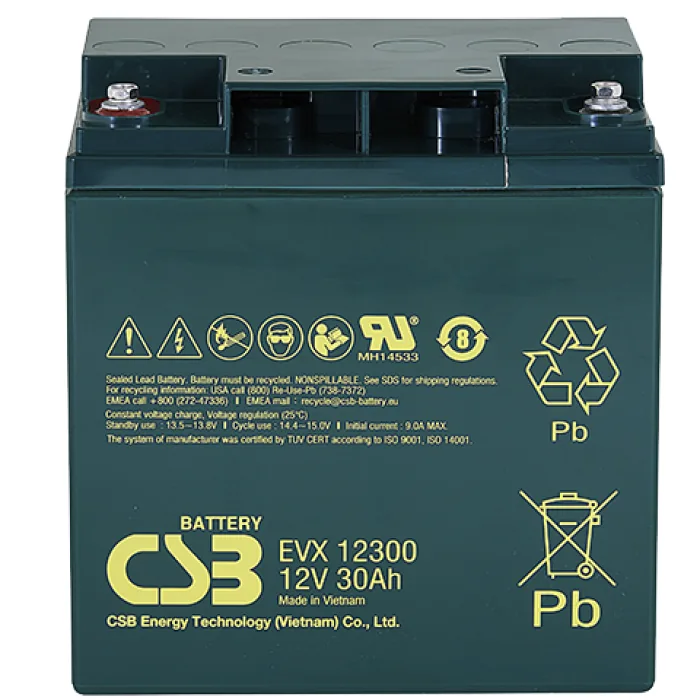 CSB EVX 12300. Аккумулятор герметичный свинцово-кислотный