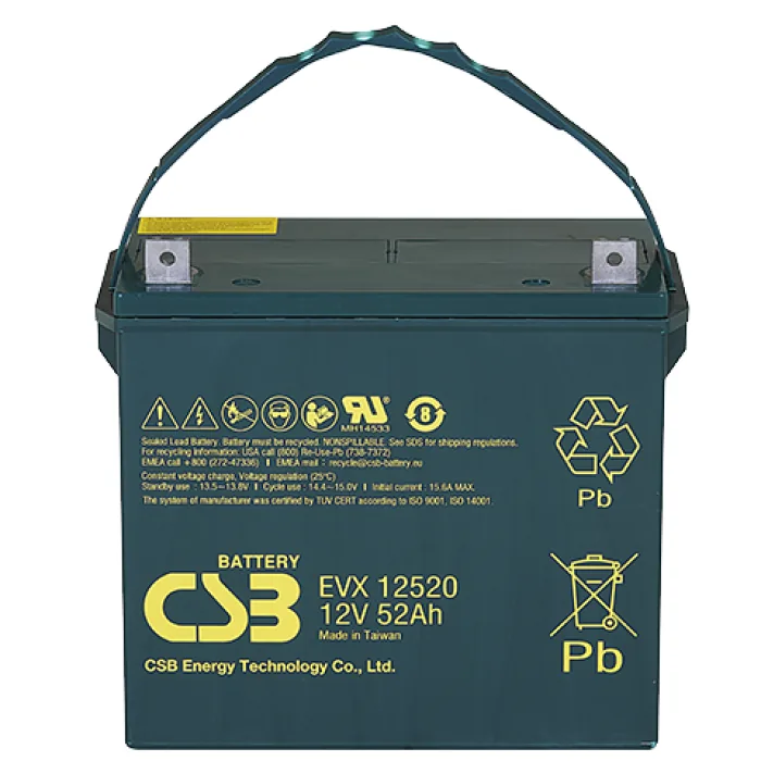 CSB EVX 12520. Аккумулятор герметичный свинцово-кислотный