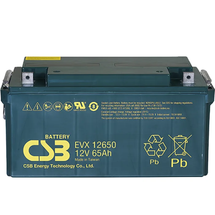 CSB EVX 12650. Аккумулятор герметичный свинцово-кислотный