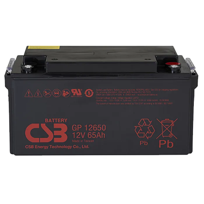 CSB GP 12650. Аккумулятор герметичный свинцово-кислотный