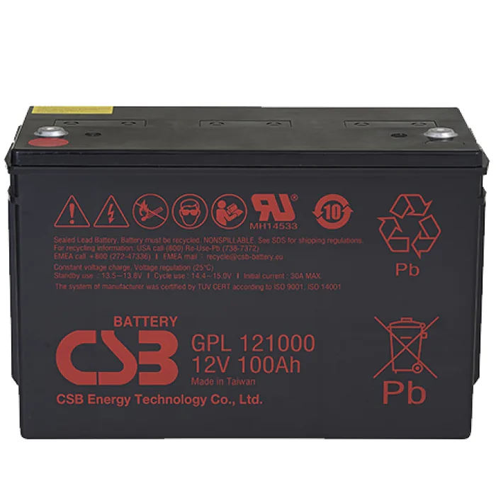 CSB GPL 121000. Аккумулятор герметичный свинцово-кислотный