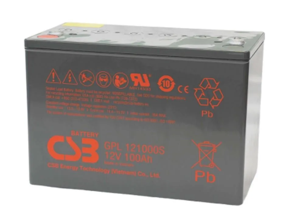 CSB GPL 121000S. Аккумулятор герметичный свинцово-кислотный