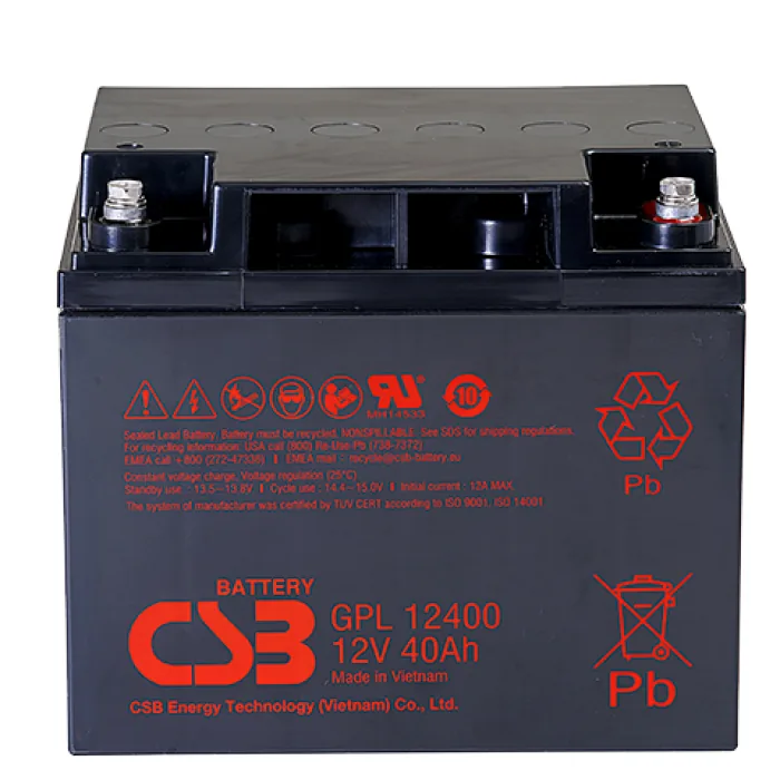 CSB GPL 12400. Аккумулятор герметичный свинцово-кислотный