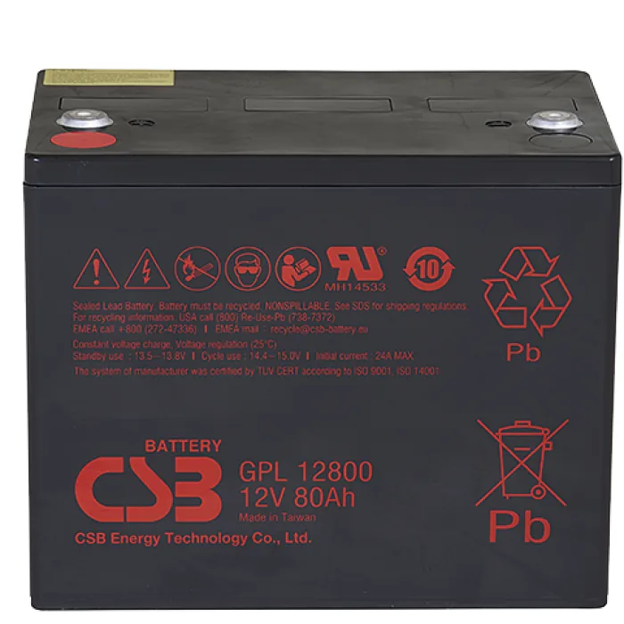 CSB GPL 12800. Аккумулятор герметичный свинцово-кислотный