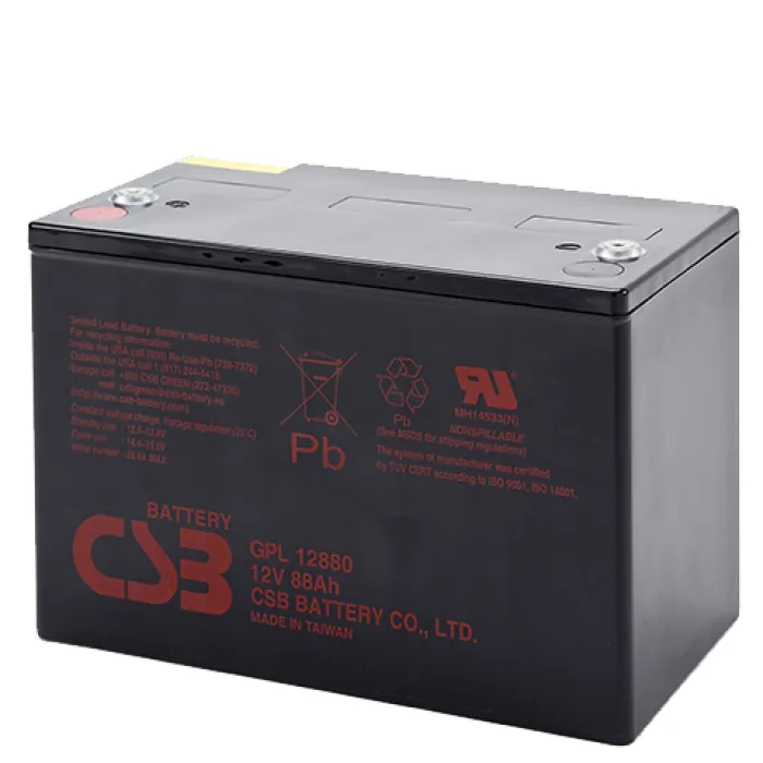 CSB GPL 12880. Аккумулятор герметичный свинцово-кислотный