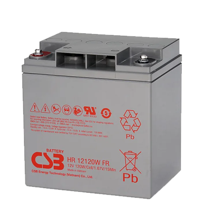 CSB HR 12120W FR. Аккумулятор герметичный свинцово-кислотный