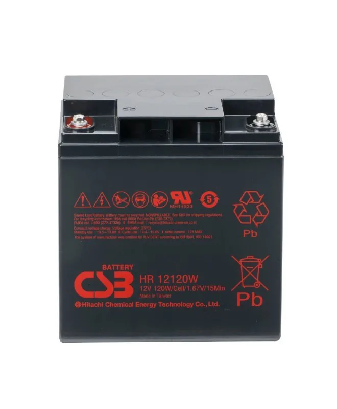 CSB HR 12120W. Аккумулятор герметичный свинцово-кислотный
