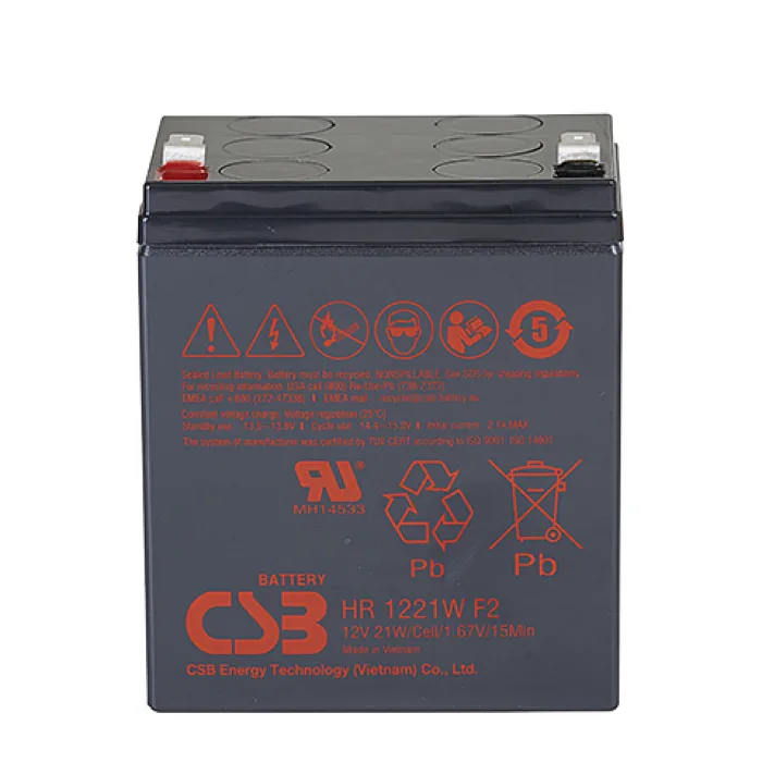 CSB HR 1221W. Аккумулятор герметичный свинцово-кислотный