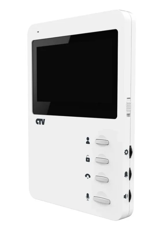 CTV-DP1400N (белый + серебро). Комплект видеодомофона — фото 2 из 2