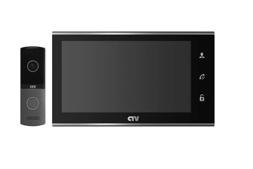 CTV-DP2702MD B (чёрный). Комплект видеодомофона