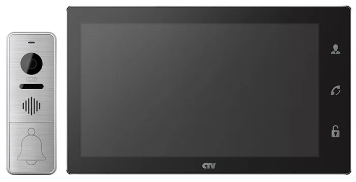 CTV-DP4106AHD B (чёрный). Комплект видеодомофона