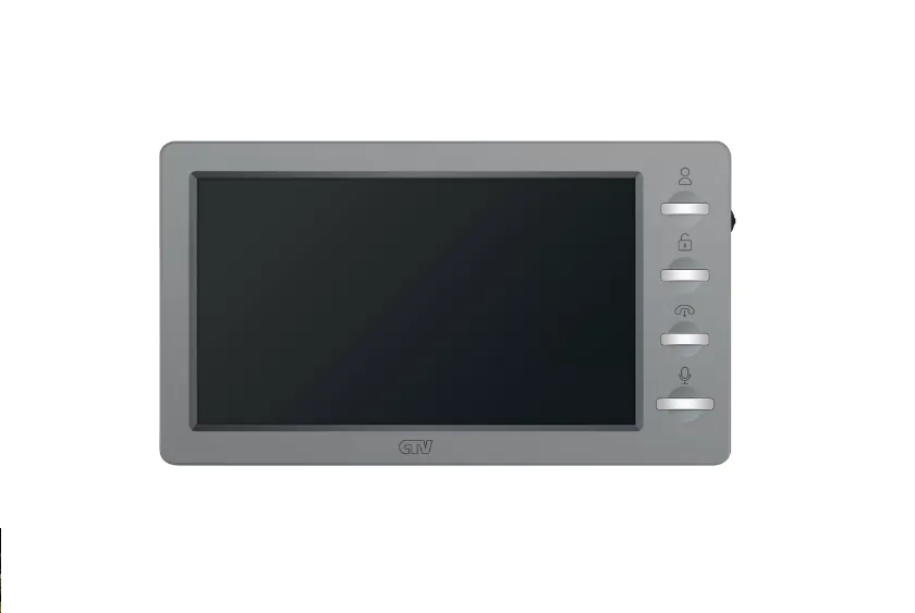 CTV-M3702 Gamma Pl (платина). Монитор домофона цветной
