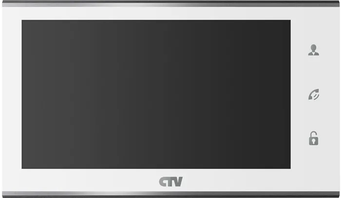 CTV-M4705AHD W (белый). Монитор домофона цветной