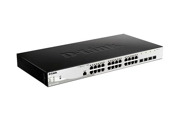 DGS-1210-28P/ME/B2A. Коммутатор 28-портовый