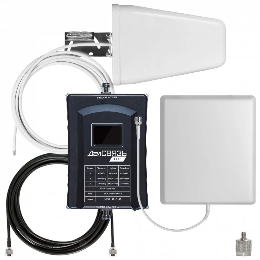 DS-LT-900/1800/2100-23C2. Комплект усиления сотовой связи — фото 1 из 4