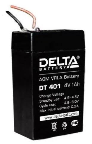 Delta DT 401. Аккумулятор герметичный свинцово-кислотный