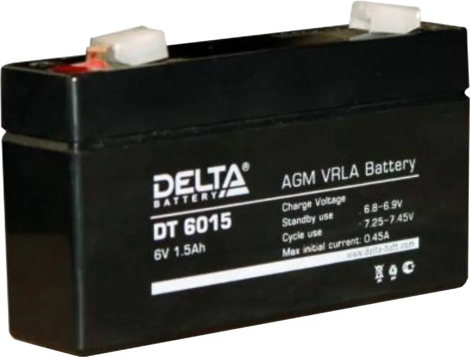 Delta DT 6015. Аккумулятор герметичный свинцово-кислотный