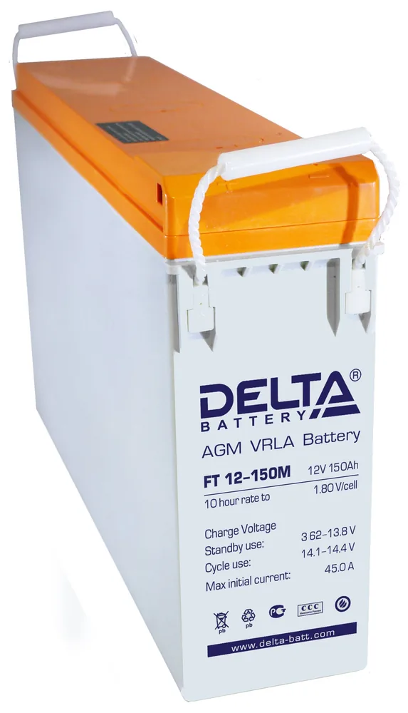 Delta FT 12-150 M. Аккумулятор герметичный свинцово-кислотный
