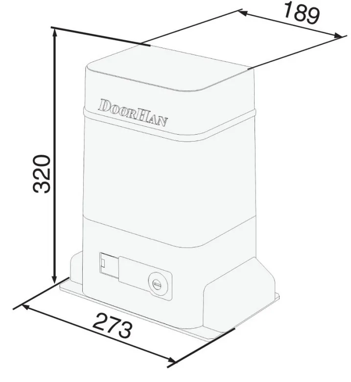 DoorHan SLIDING-2100PRO — фото 2 из 3