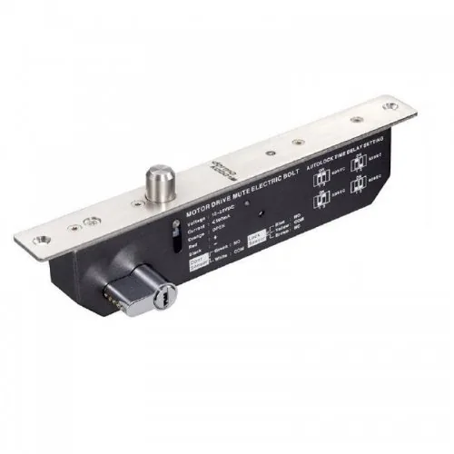 DB810K. Замок электроригельный под евроцилиндр с LED индикатором