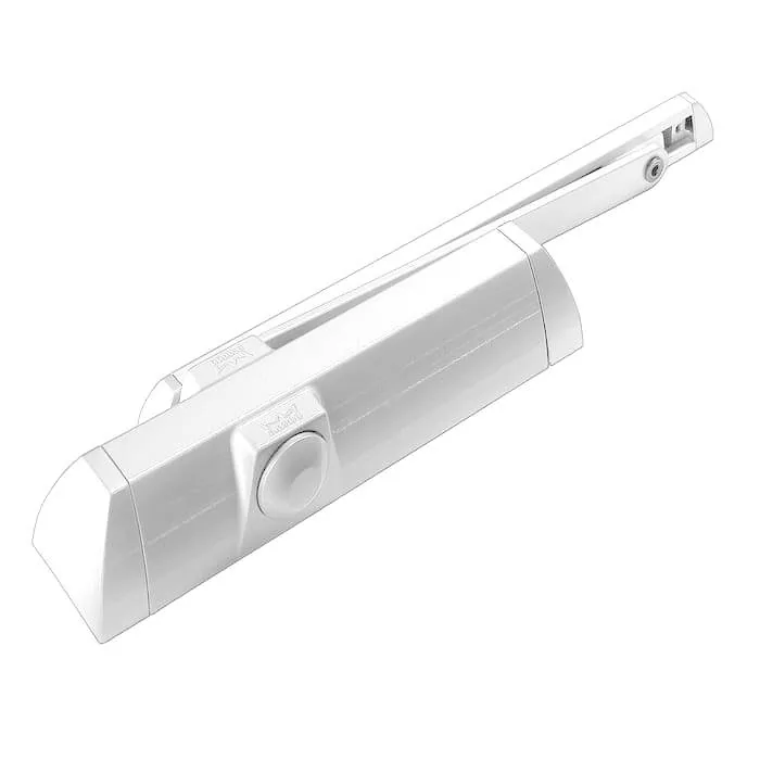 TS90 Impulse (белый). Доводчик для дверей весом до 80 кг, двухскоростной