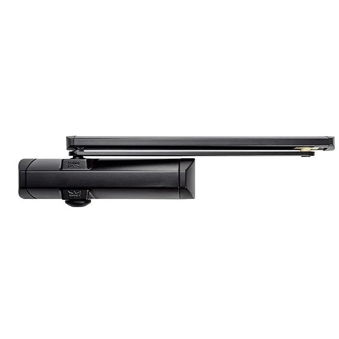TS90 Impulse (коричневый). Доводчик для дверей весом до 80 кг, двухскоростной