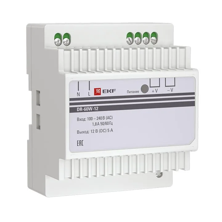 Блок питания dr-60w-12 — фото 1 из 3