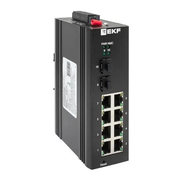 TSX-ML2-2GX/SFP-8GT. Промышленный управляемый коммутатор