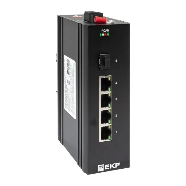 TSX-U-1GX/SFP-4GTP. Промышленный неуправляемый коммутатор