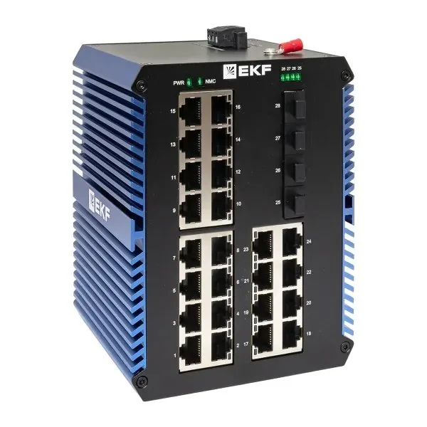 TSX-U-4GX/SFP-24GTP. Промышленный неуправляемый коммутатор