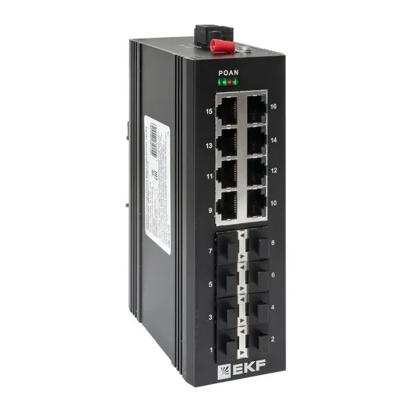 TSX-U-8GX/SFP-8GT. Промышленный неуправляемый коммутатор