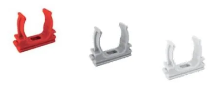 Ecoplast клипса для аспирационной системы D25, АБС, красный (50 шт) (49725-50). Клипса для аспирационной системы