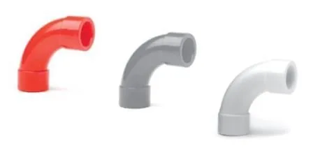 Ecoplast поворот 90гр., для аспирационной системы D25, АБС, красный (10 шт) (49125-10). Поворот для аспирационной системы