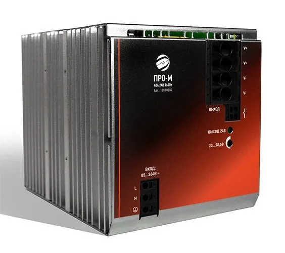 ПРО-М 40A 24V 960W. Источник питания 40А 24В 960Вт AC/DC