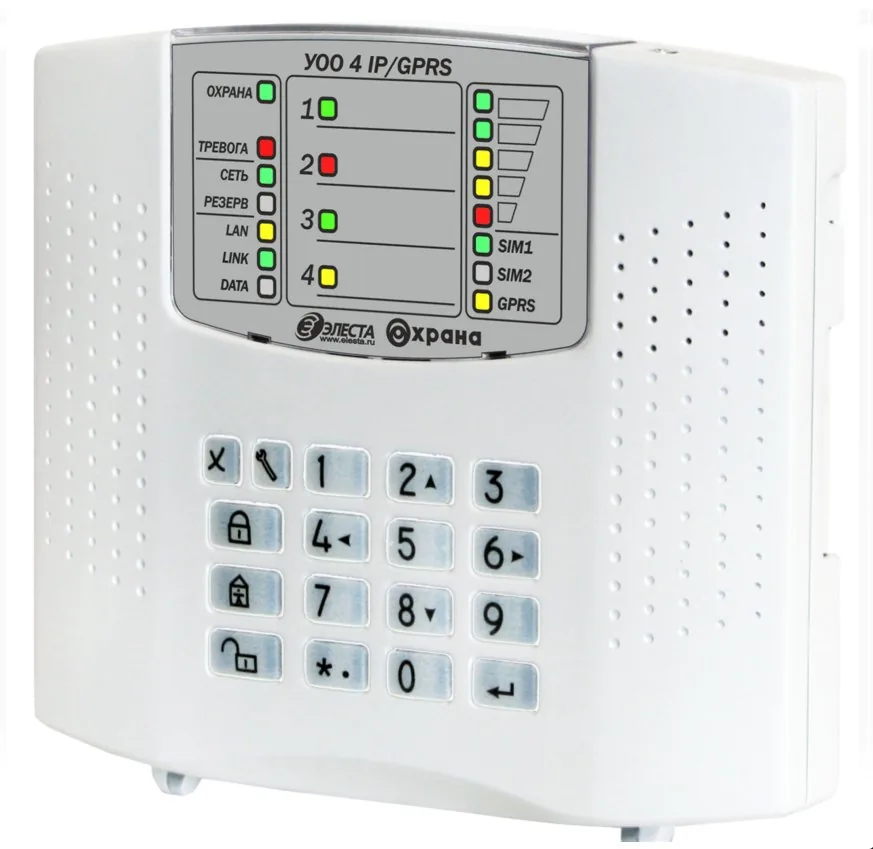 Юпитер-2463 (4 IP/GPRS/Wi-Fi). Устройство оконечное объектовое
