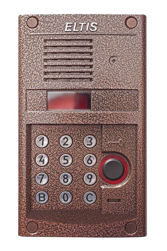 DP400-RDC24 (медь). Блок вызова домофона