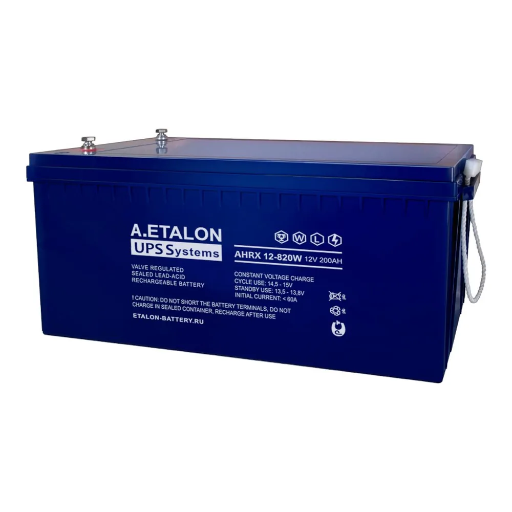 A.ETALON AHRX 12-820W (120). Аккумулятор герметичный свинцово-кислотный