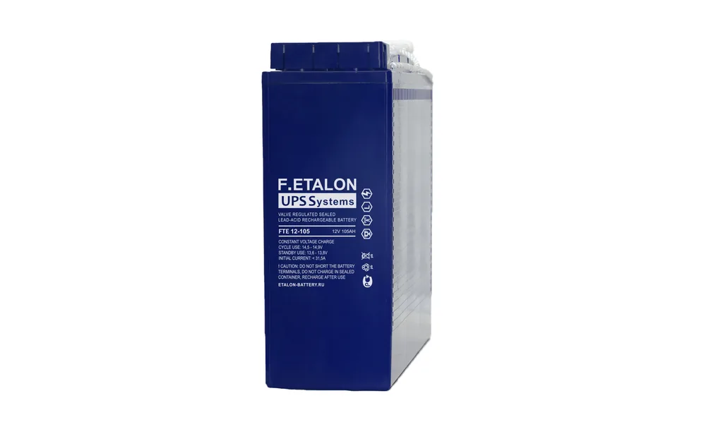 F.ETALON FTE 12-105. Аккумулятор герметичный свинцово-кислотный