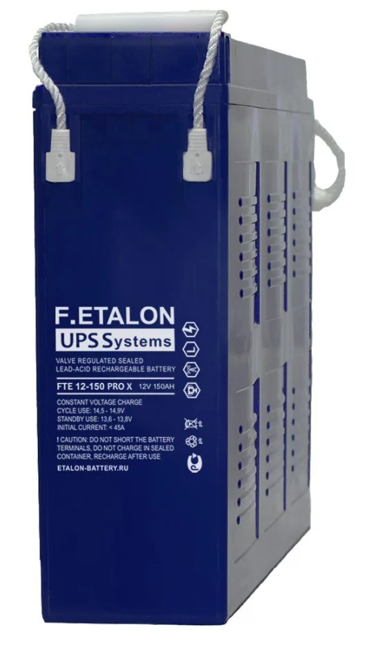 F.ETALON FTE 12-150 PRO X. Аккумулятор герметичный свинцово-кислотный