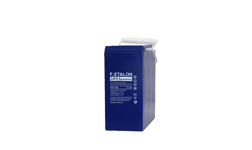 F.ETALON FTE 12-50. Аккумулятор герметичный свинцово-кислотный