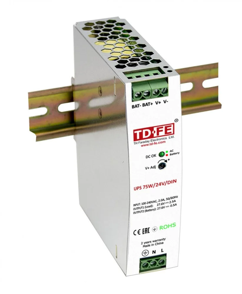 Блок бесперебойного питания UPS 75W/24V/DIN 2020