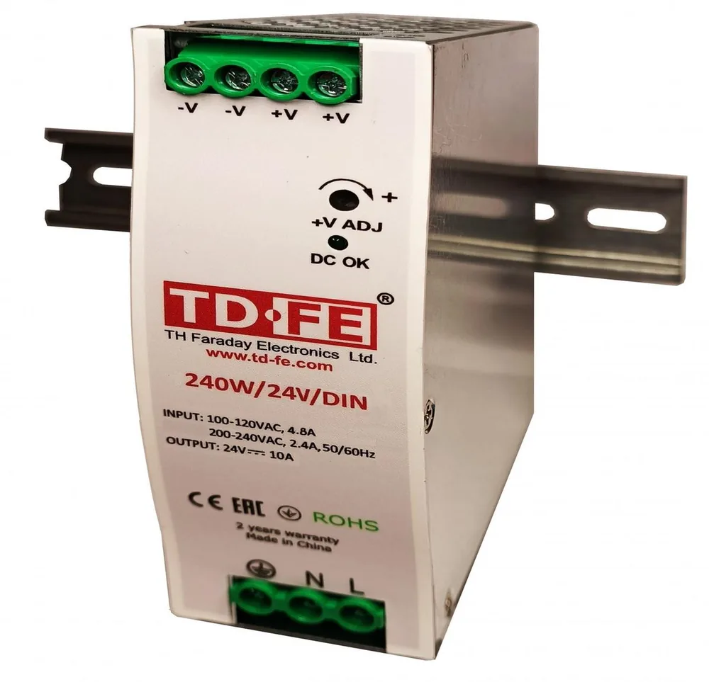 Блок питания 240W/24V/DIN 4011