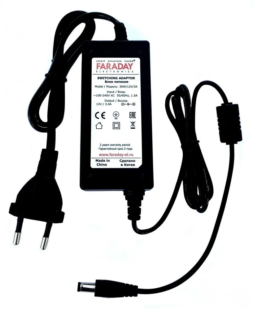 Блок питания 36W/12V/3A 3003