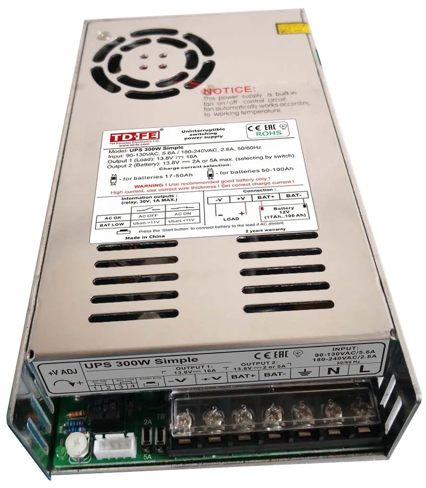 UPS 300W Simple. Блок бесперебойного питания